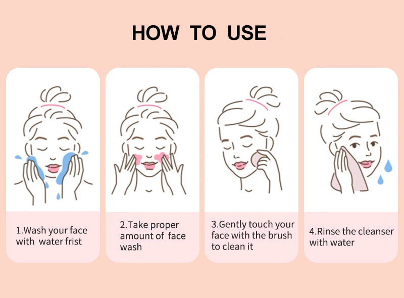 Escova Sónica de Lavagem Facial